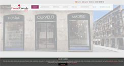 Desktop Screenshot of hostalcervelo.com